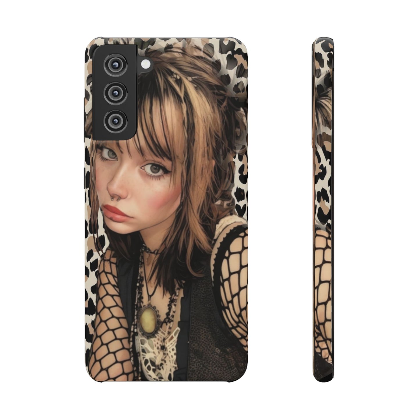 Gothical Leopard Snap Phone Case