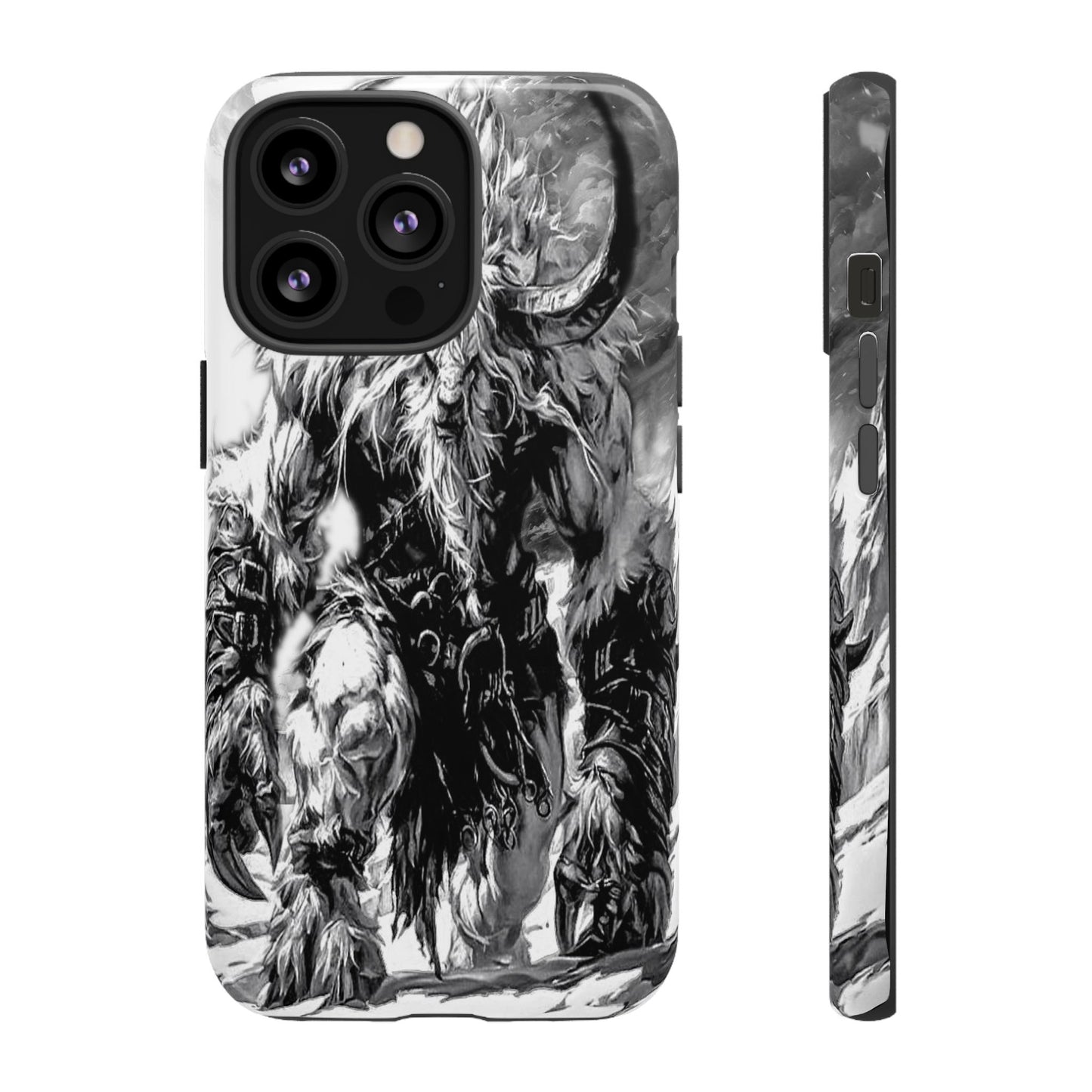 Snow Mountain Creature Tough Phone Case