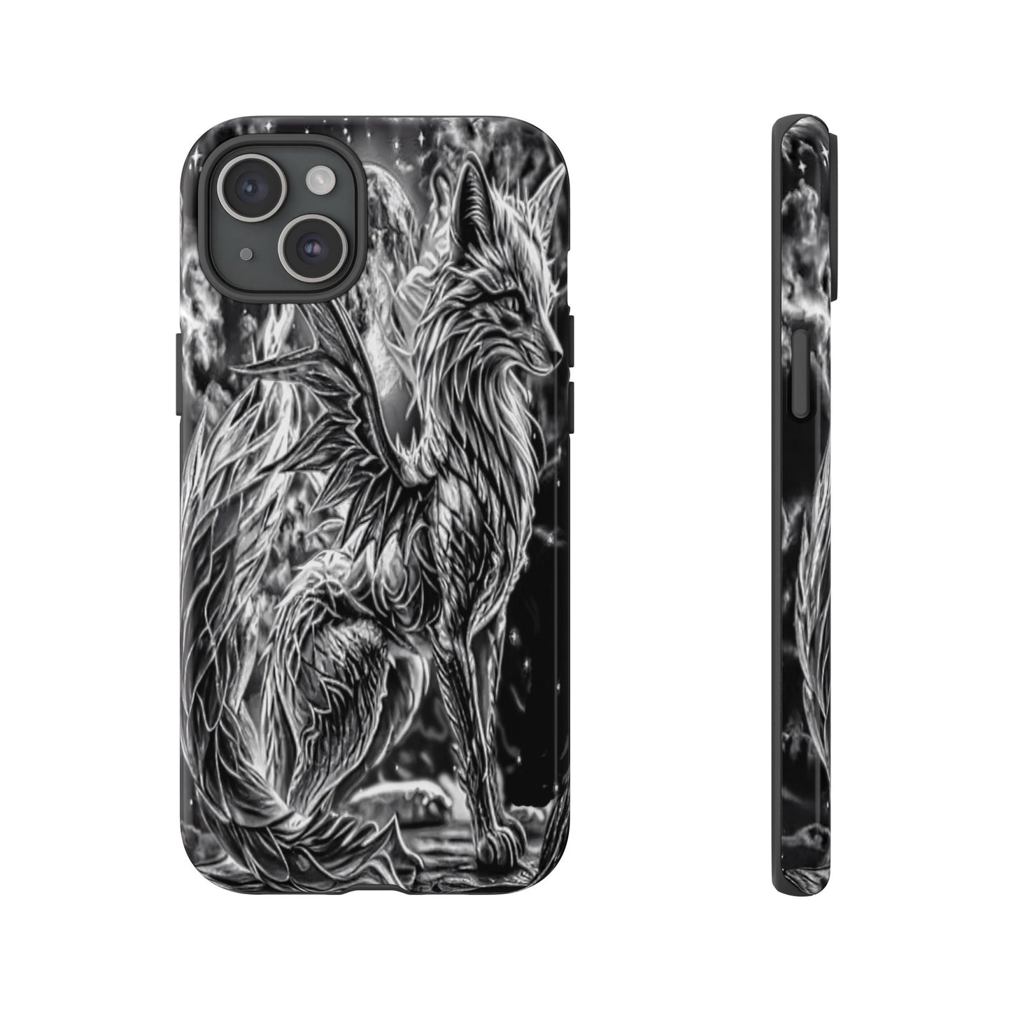 Winged Fox Tough Phone Case