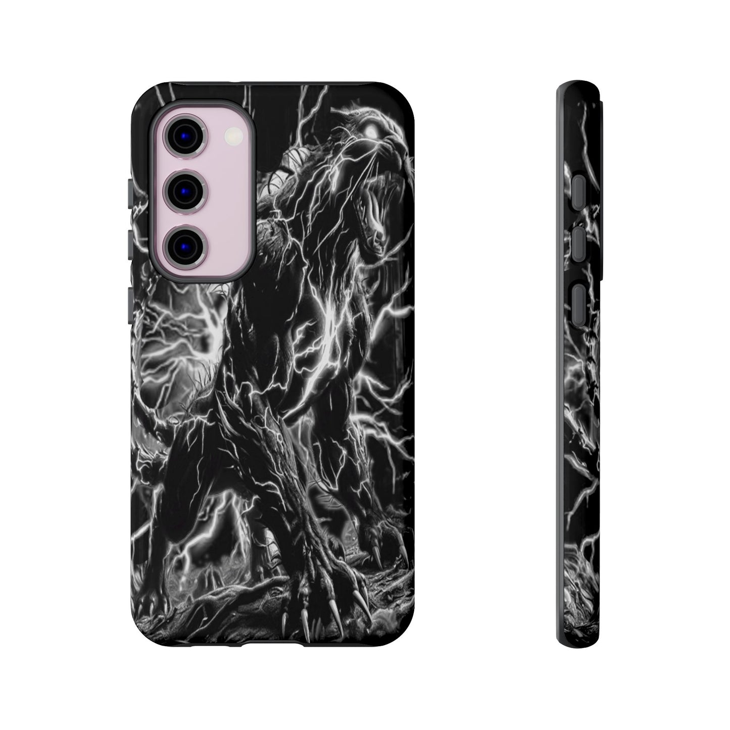 Electric Panther Tough Phone Case