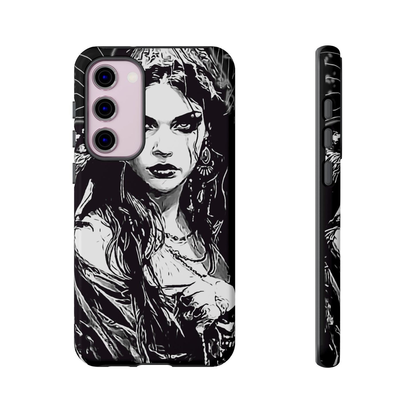 Raven Girl Tough Phone Case