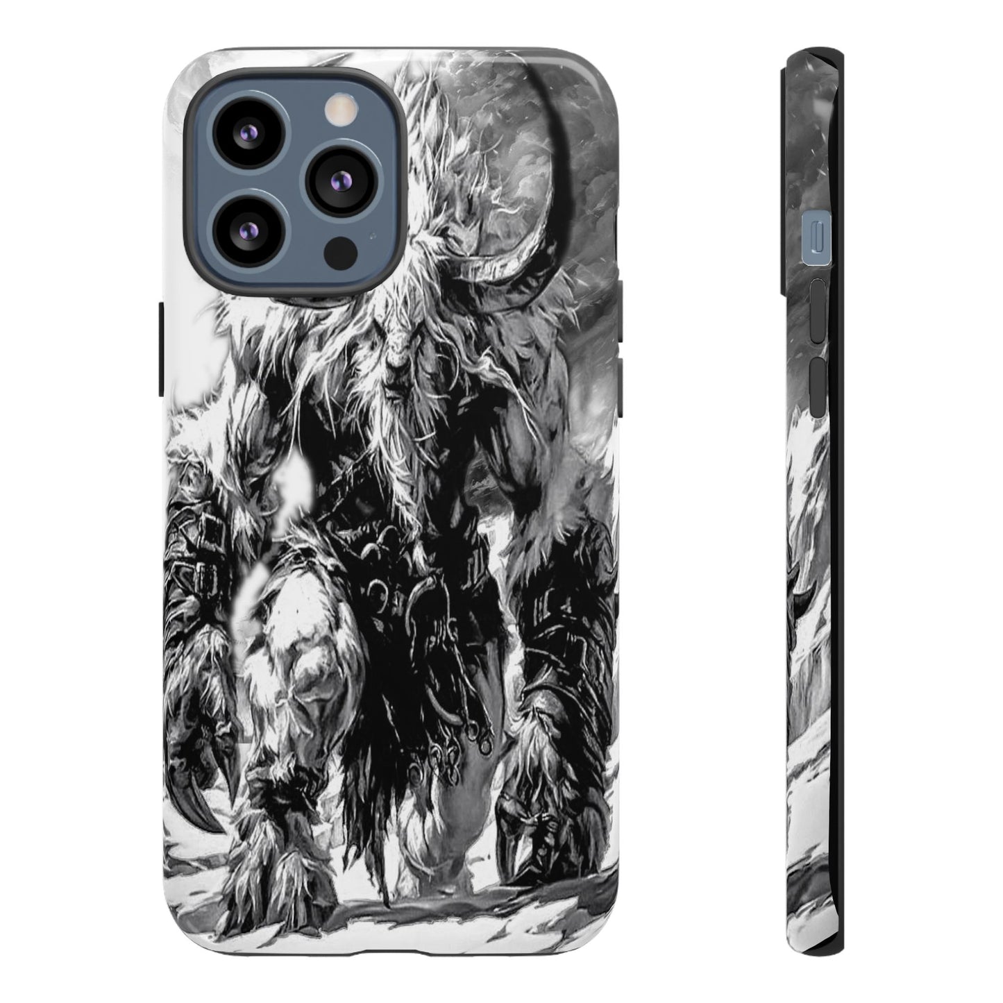 Snow Mountain Creature Tough Phone Case