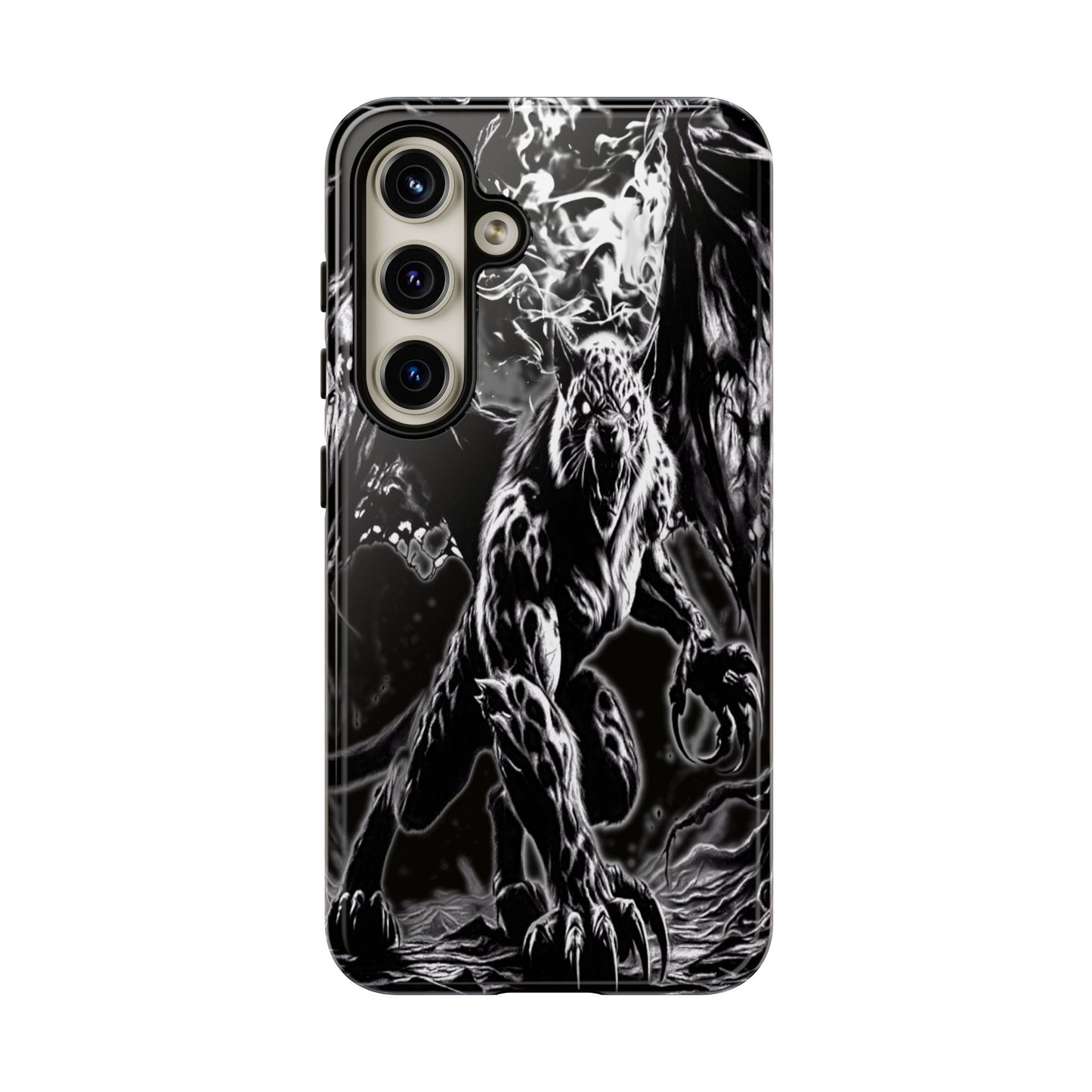 Winged Tiger Tough Phone Case