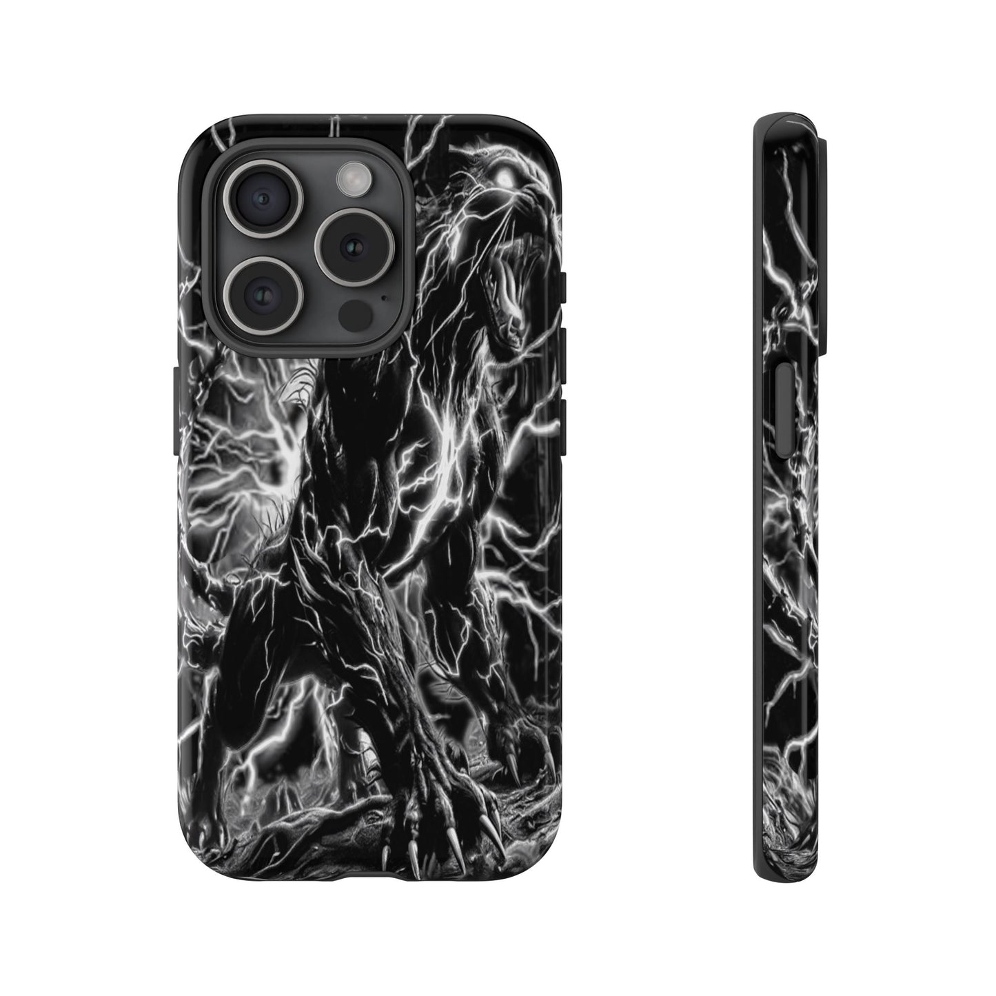 Electric Panther Tough Phone Case