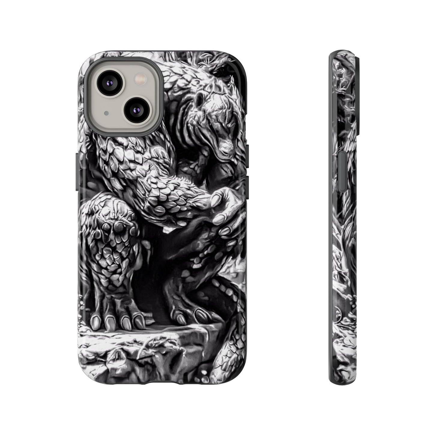 Scaley Cat Creature Tough Phone Case