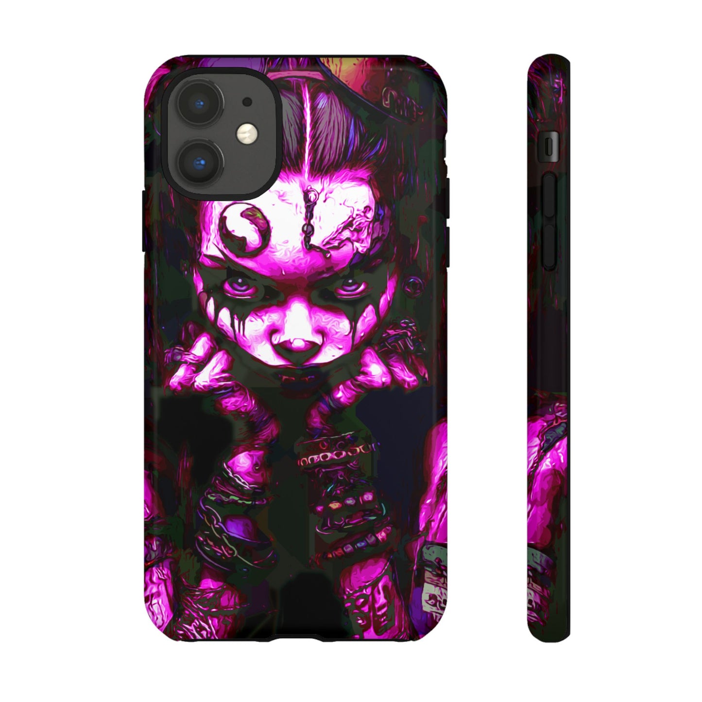 Sassy Goth Girl Tough Phone Case