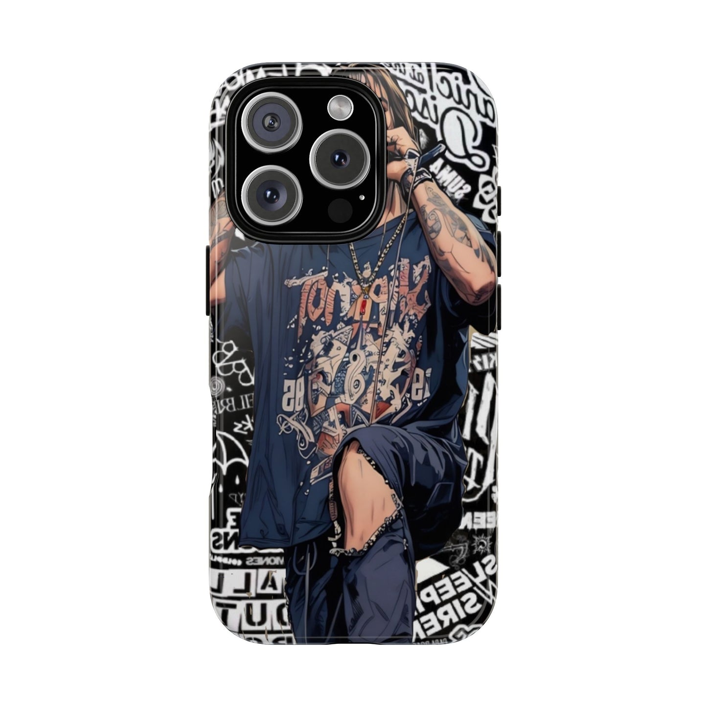 Hard Rock Vocalist Tough Phone Case