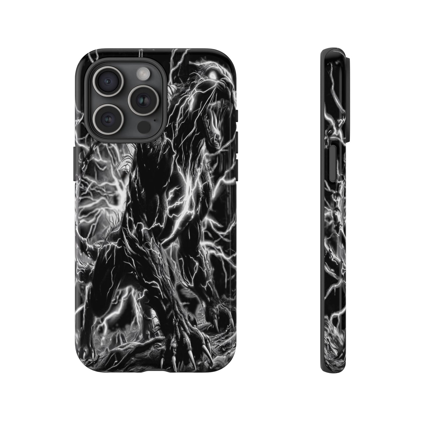 Electric Panther Tough Phone Case