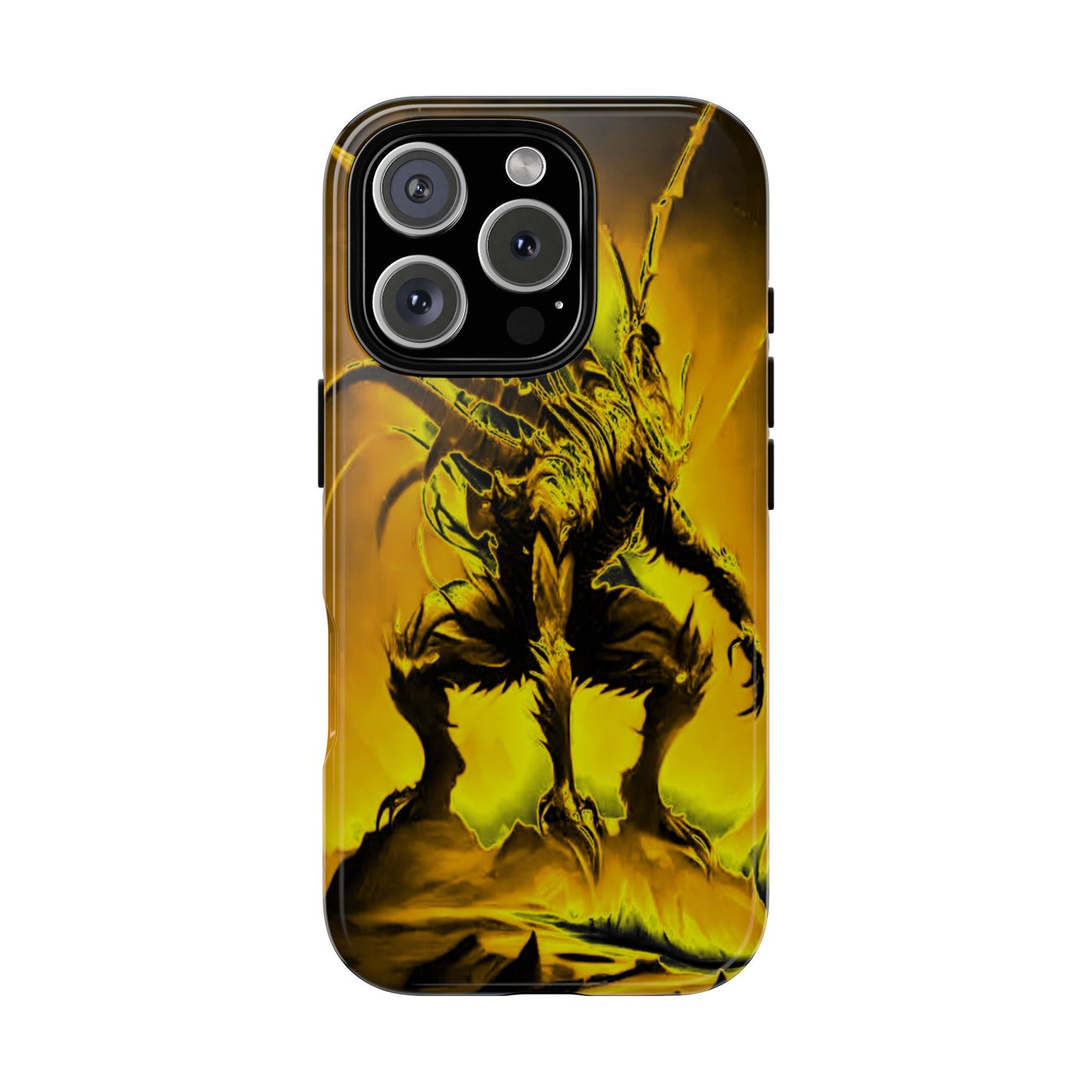 Crouching Fantasy Creature Tough Phone Case