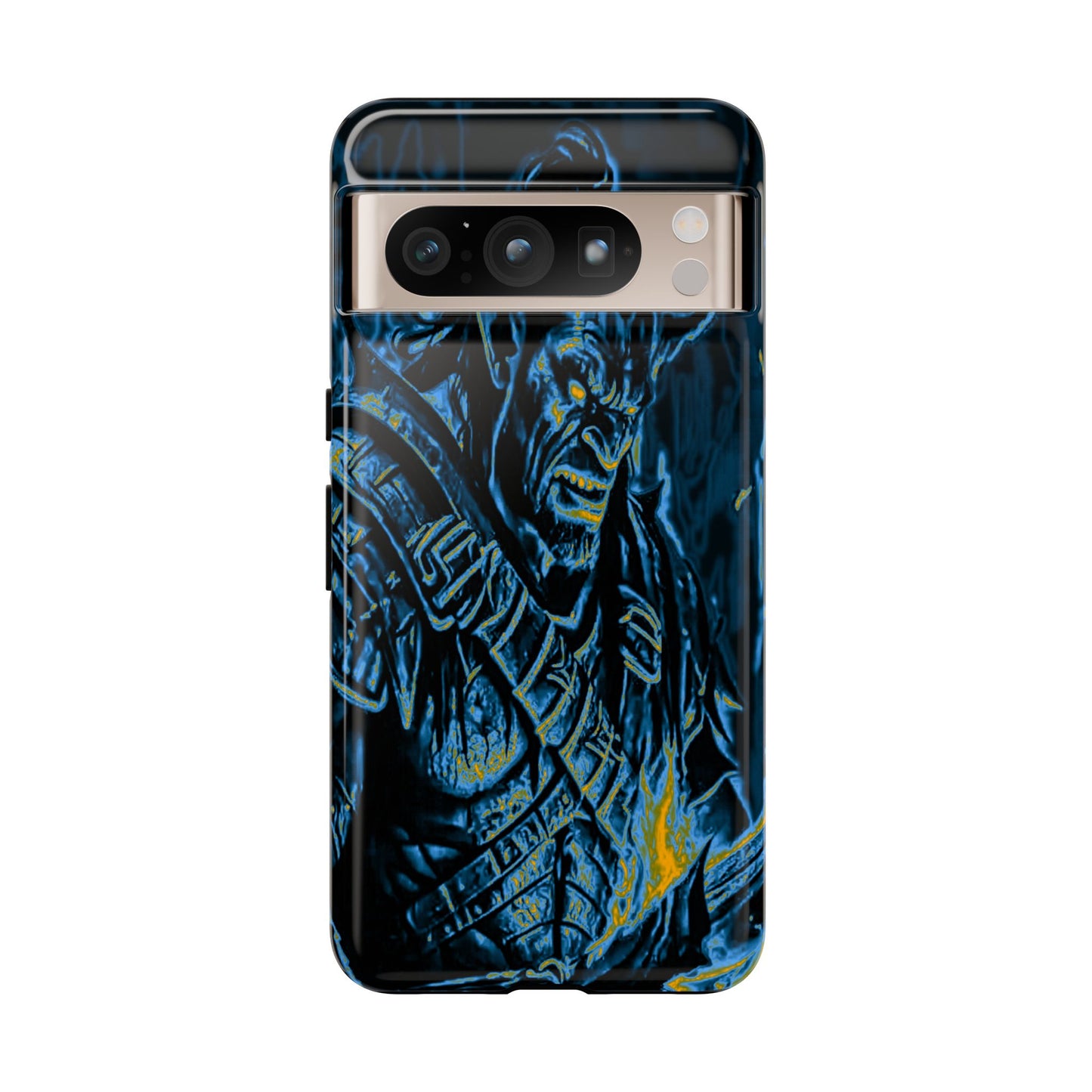 Orc With Flames Tough Phone Case