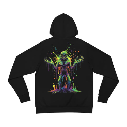 The Backhanded Complimenter Hoodie (Logo Front/Artwork Back)