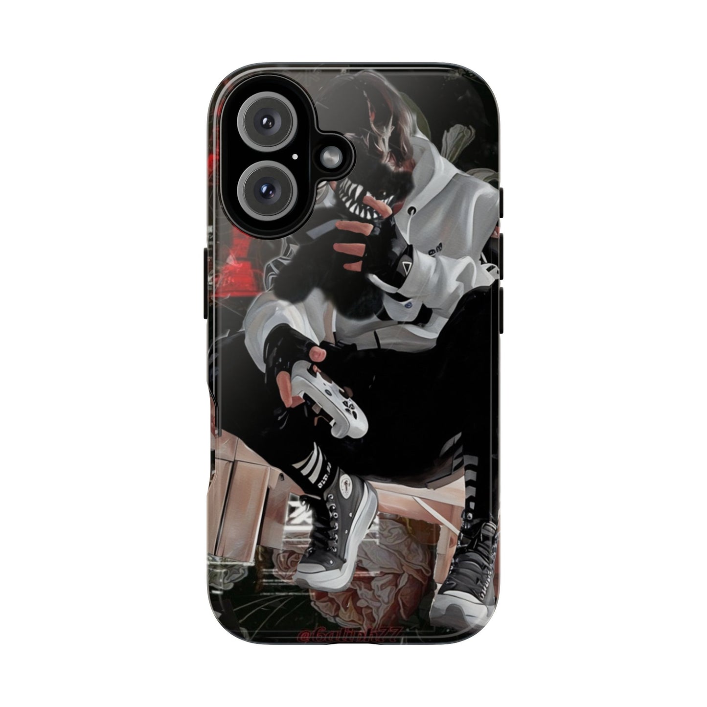 Behold The Gamer Teddy Tough Phone Case