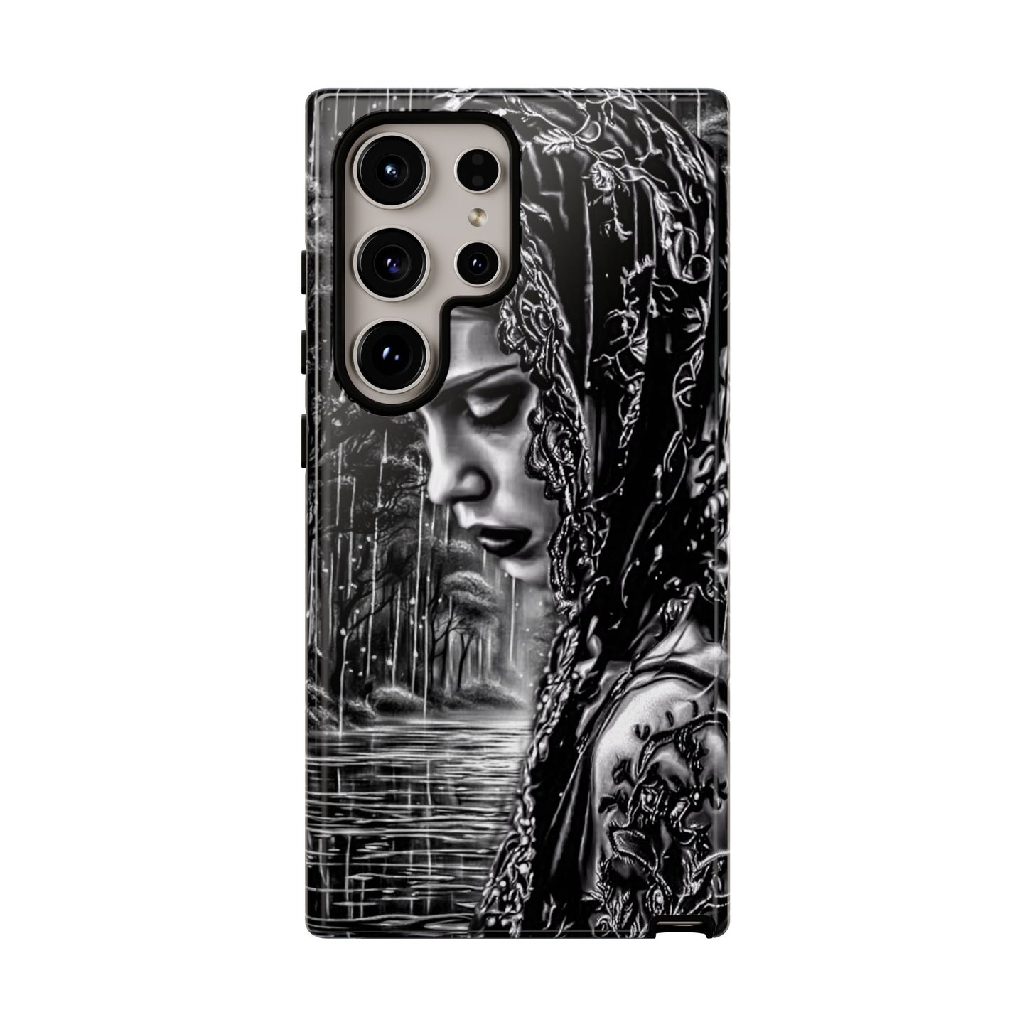 Mourning Rain Tough Phone Case