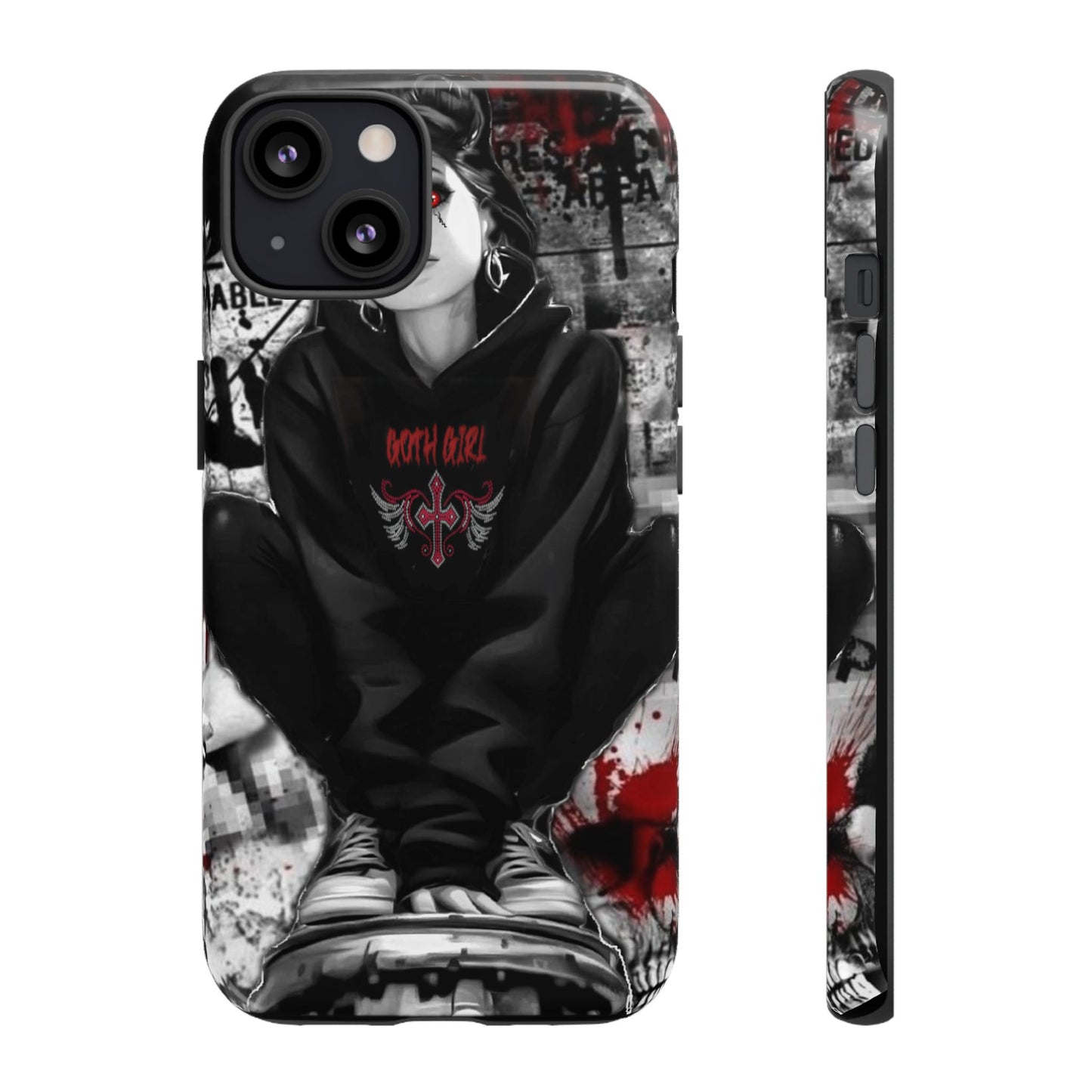 Just Try It Girl Tough Phone Case