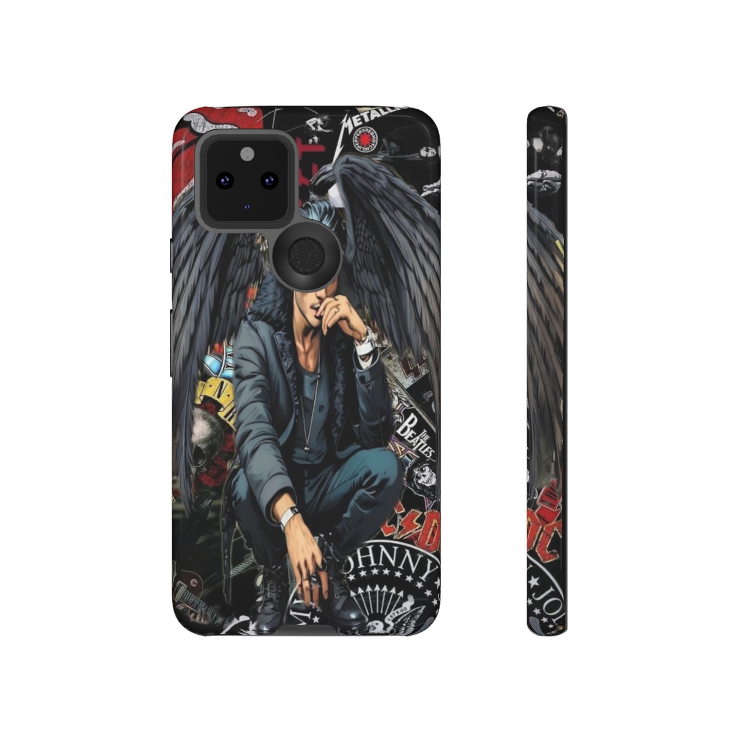 Male Music Angel Tough Phone Case