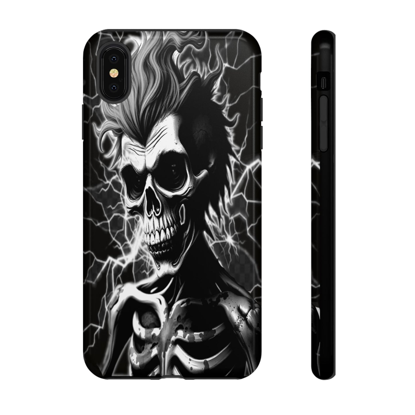 Electric Skull Tough Phone Case