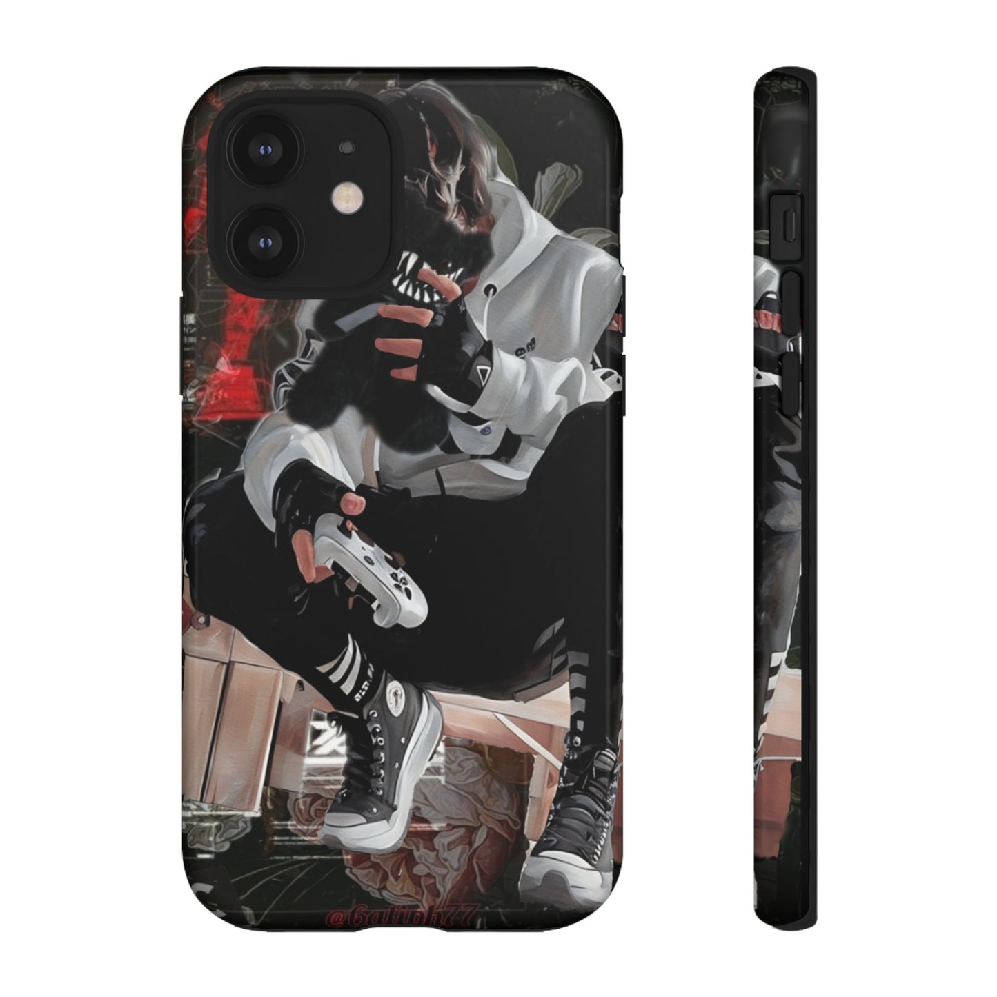 Behold The Gamer Teddy Tough Phone Case