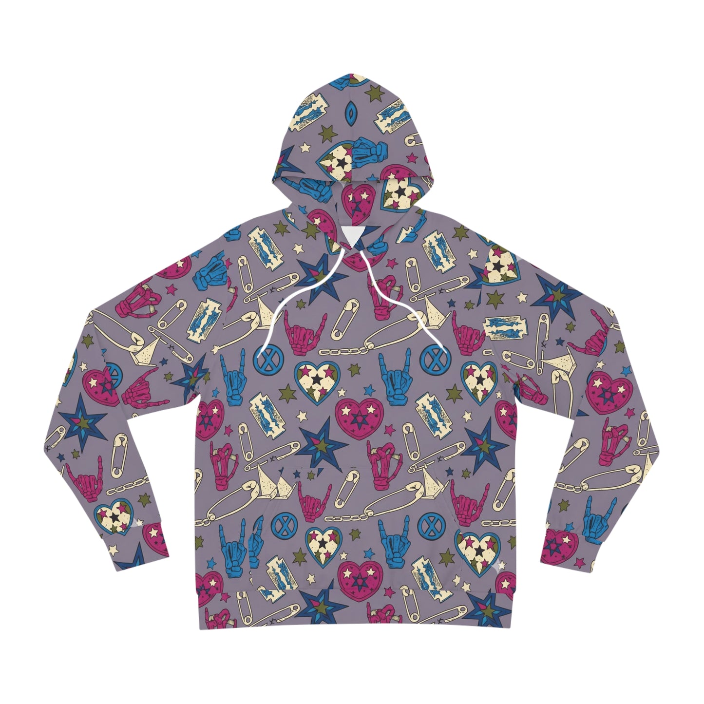 Safety Pin Scars Hoodie