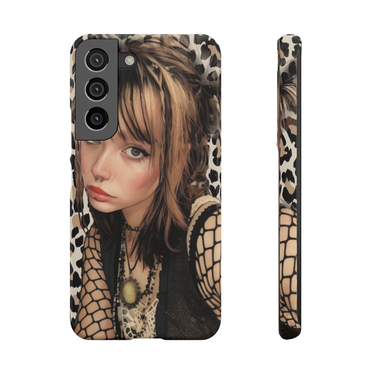 Gothical Leopard Snap Phone Case