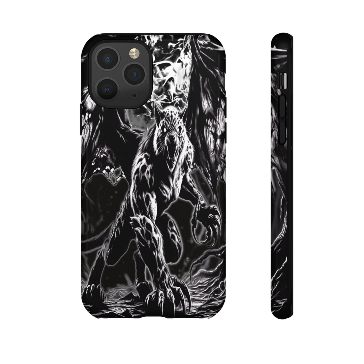 Winged Tiger Tough Phone Case