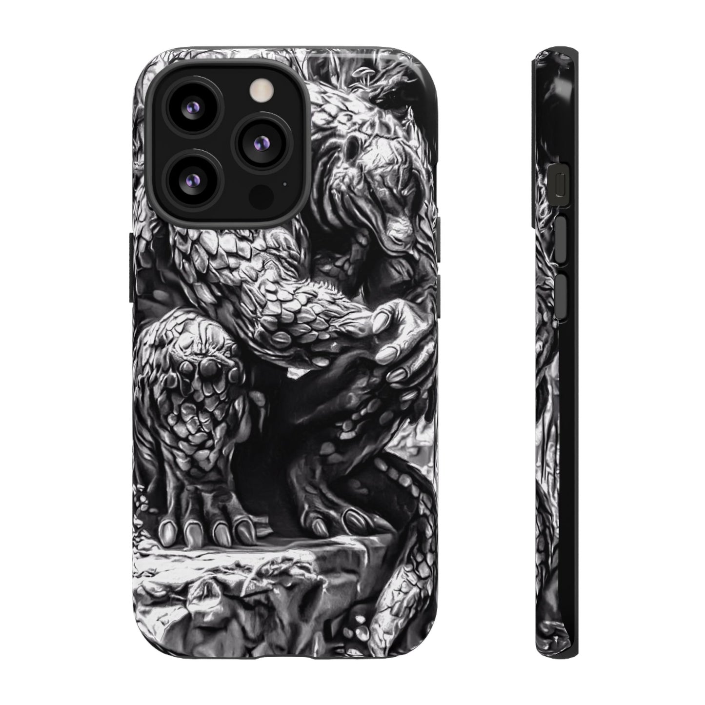 Scaley Cat Creature Tough Phone Case