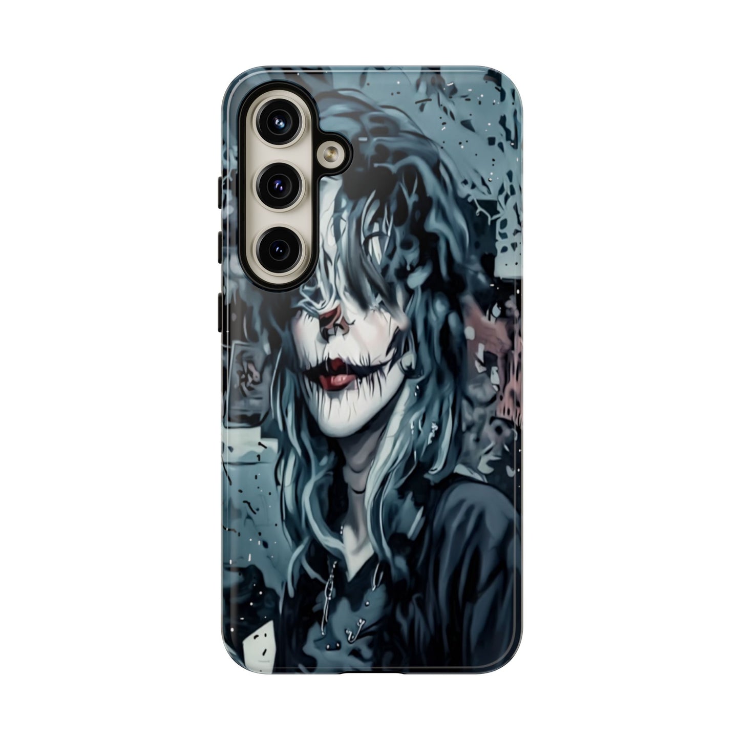 Blinded By Hair Tough Phone Case