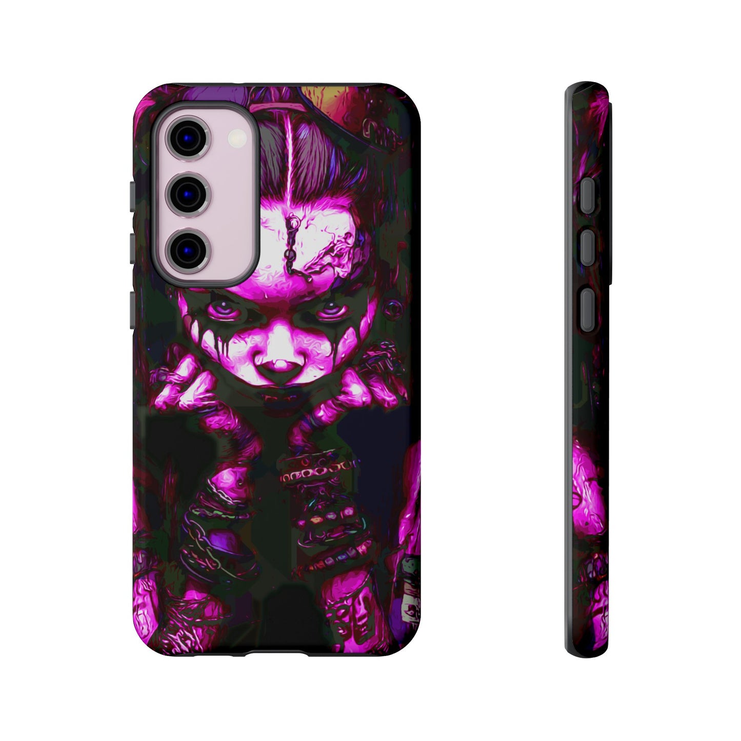 Sassy Goth Girl Tough Phone Case