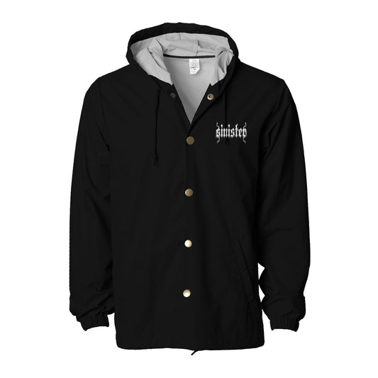 Sinister Water-Resistant Hooded Windbreaker