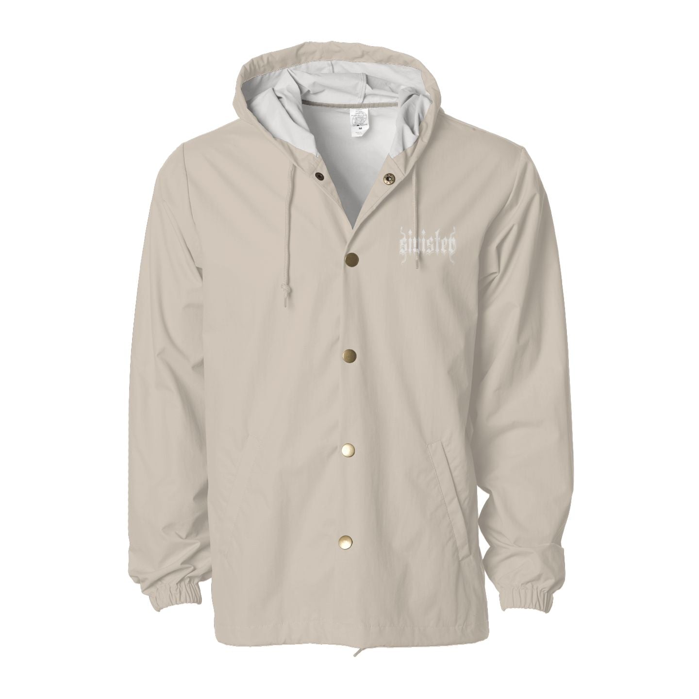 Sinister Water-Resistant Hooded Windbreaker