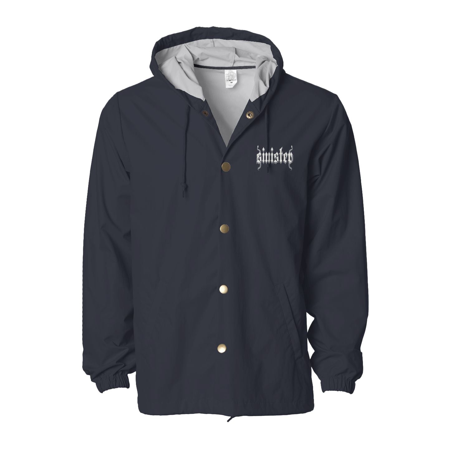 Sinister Water-Resistant Hooded Windbreaker