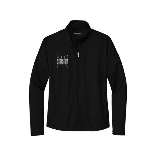 Sinister Womens Black Travel Full Zip Jacket