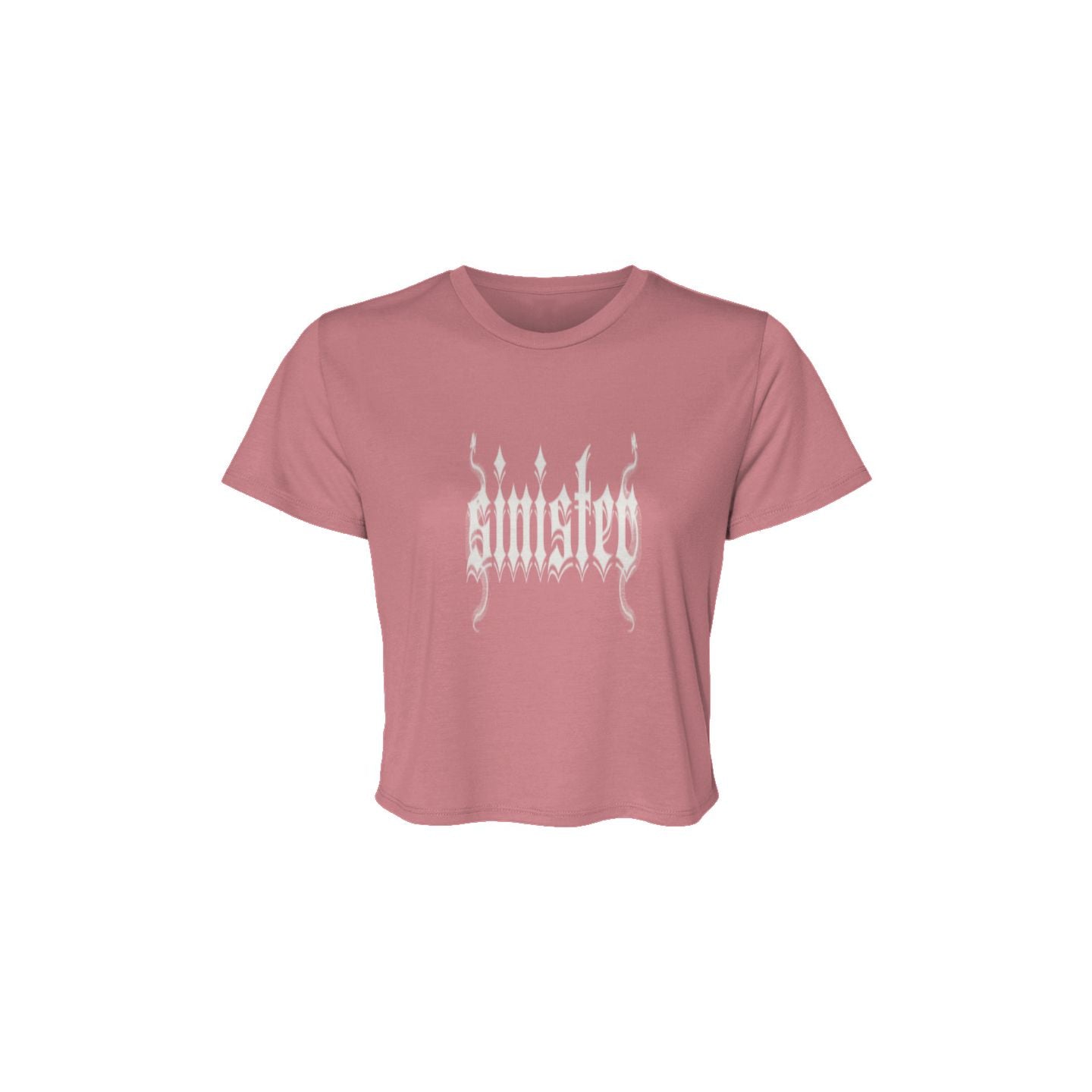 Sinister Women’s Flowy Cropped Tee