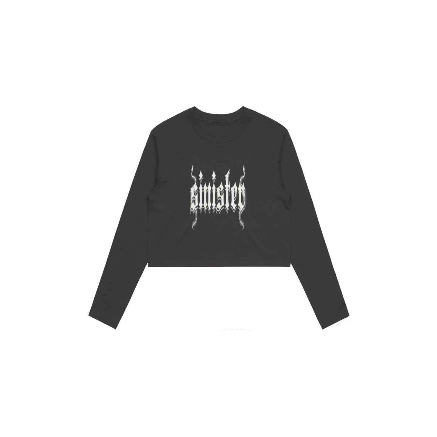 Sinister Women's Crop L/S Tee