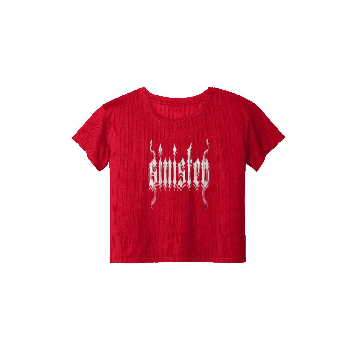 Sinister Ladies Draft Crop Tee