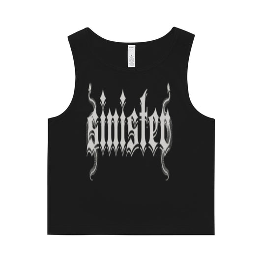 Sinister Womens Active Crop Tank