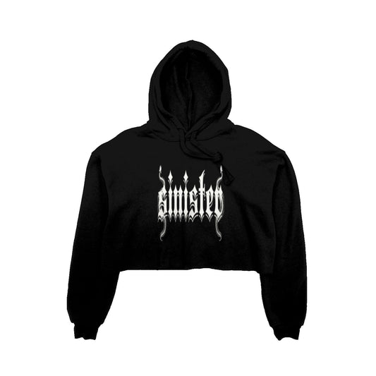 Sinister Crop Fleece Hoodie