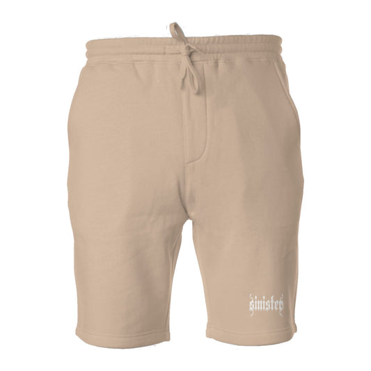 Sinister Pigment Dyed Fleece Shorts Colors V1