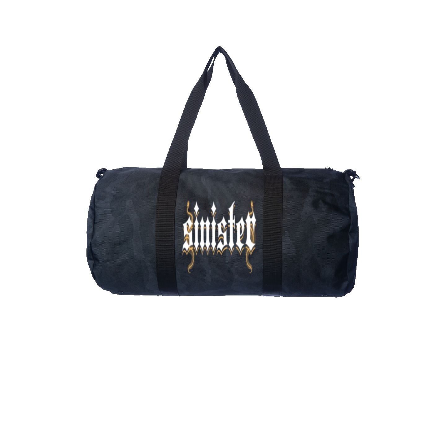 Sinister Day Trip Duffle Black Camo Bag