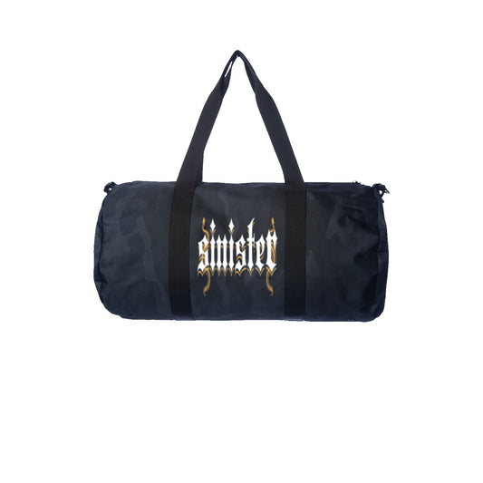 Sinister Day Trip Duffle Black Camo Bag