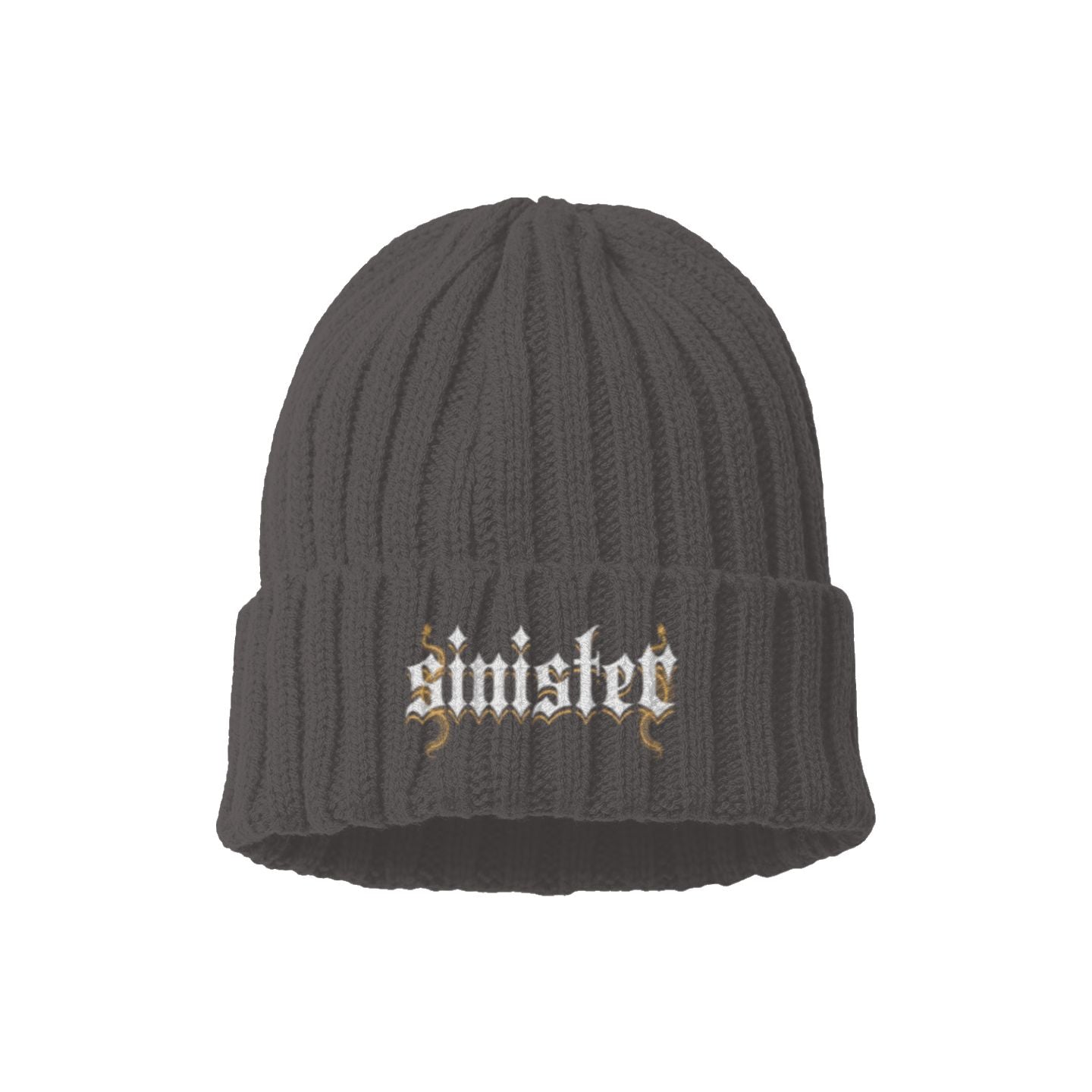 Sinister Sustainable Cable Knit Beanie Colors V2