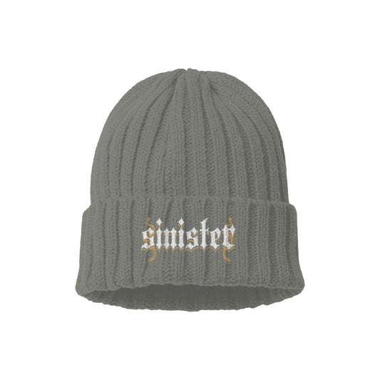 Sinister Sustainable Cable Knit Beanie Colors V3