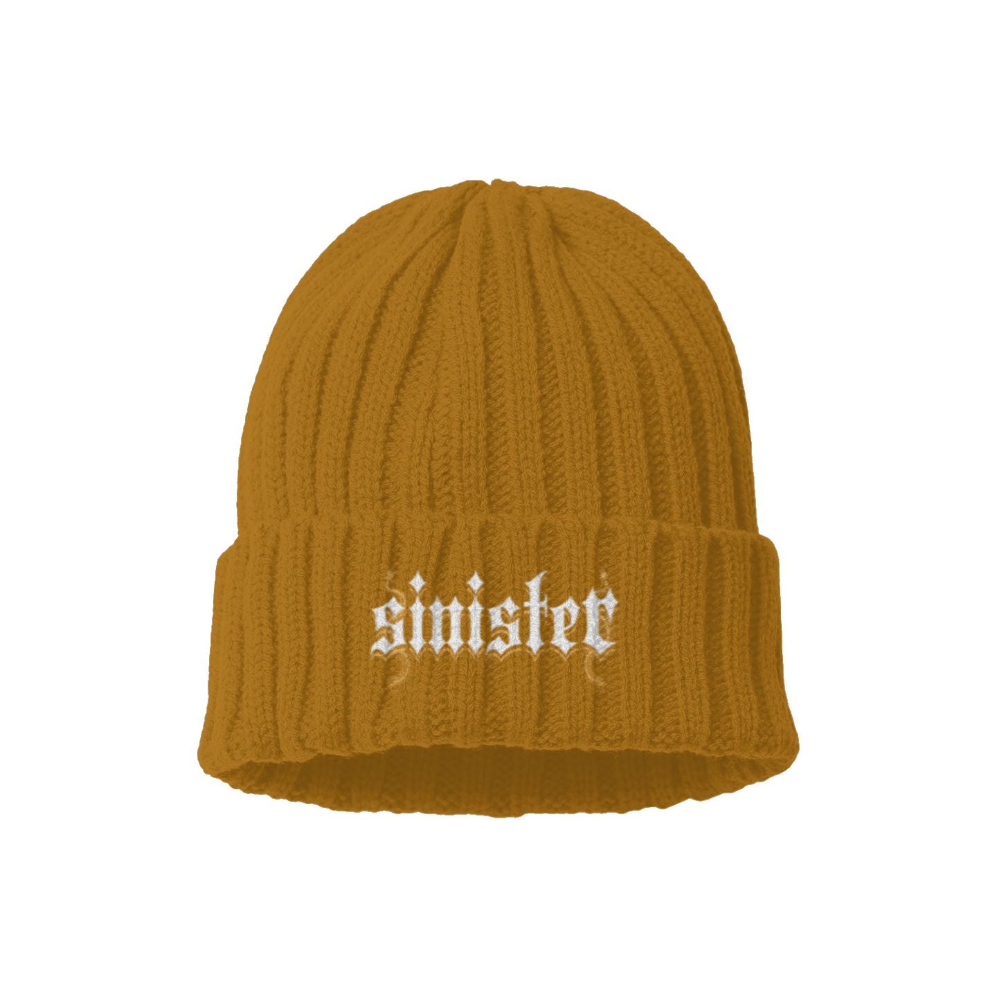 Sinister Sustainable Cable Knit Beanie Colors V3