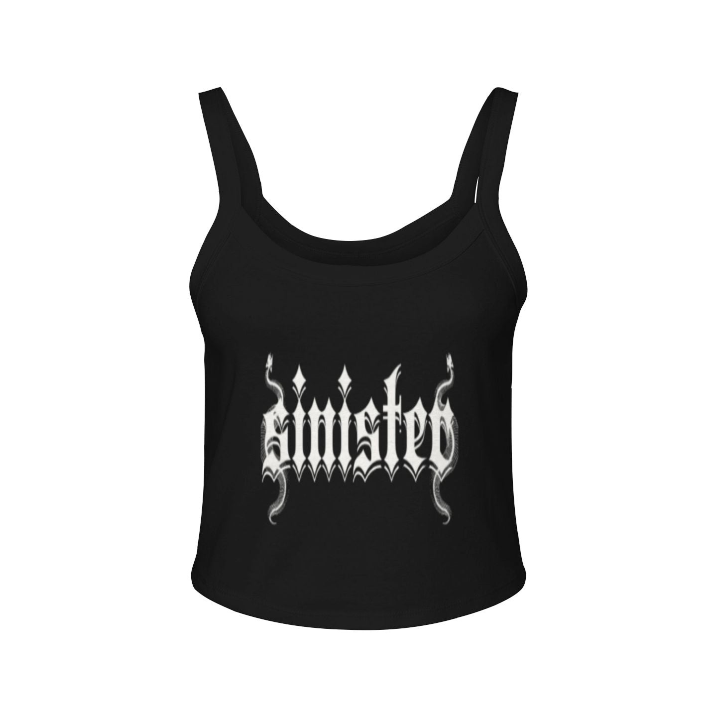 Sinister Womens Clothing - Micro Rib Spaghetti Strap Tank