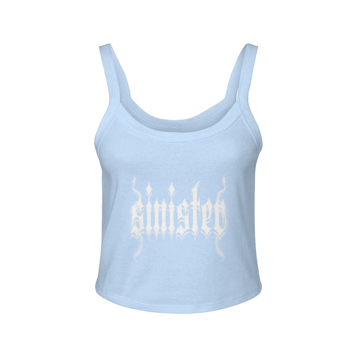 Sinister Womens Clothing - Micro Rib Spaghetti Strap Tank