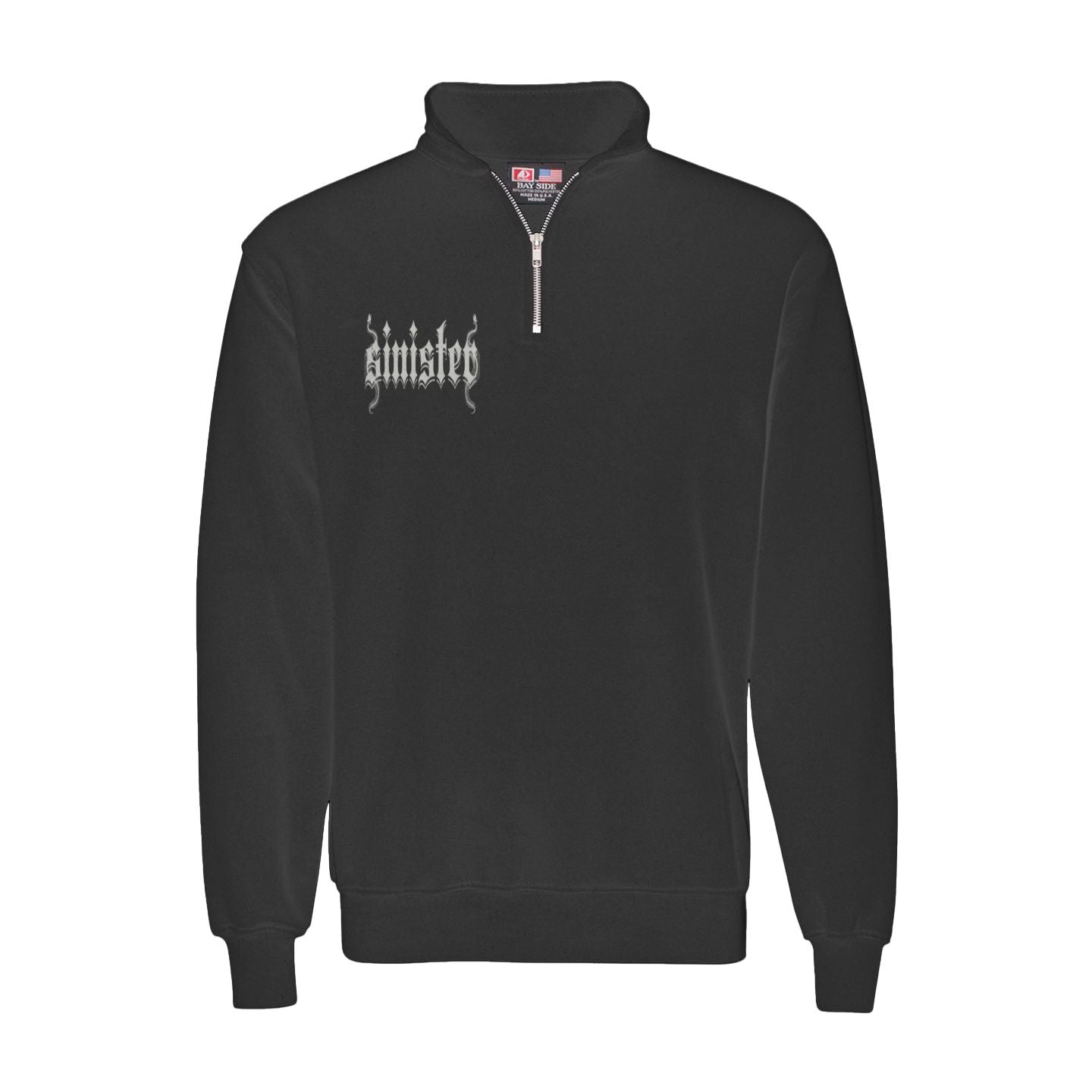 Sinister Mens Clothing - Quarter Zip Pullover Colors V1
