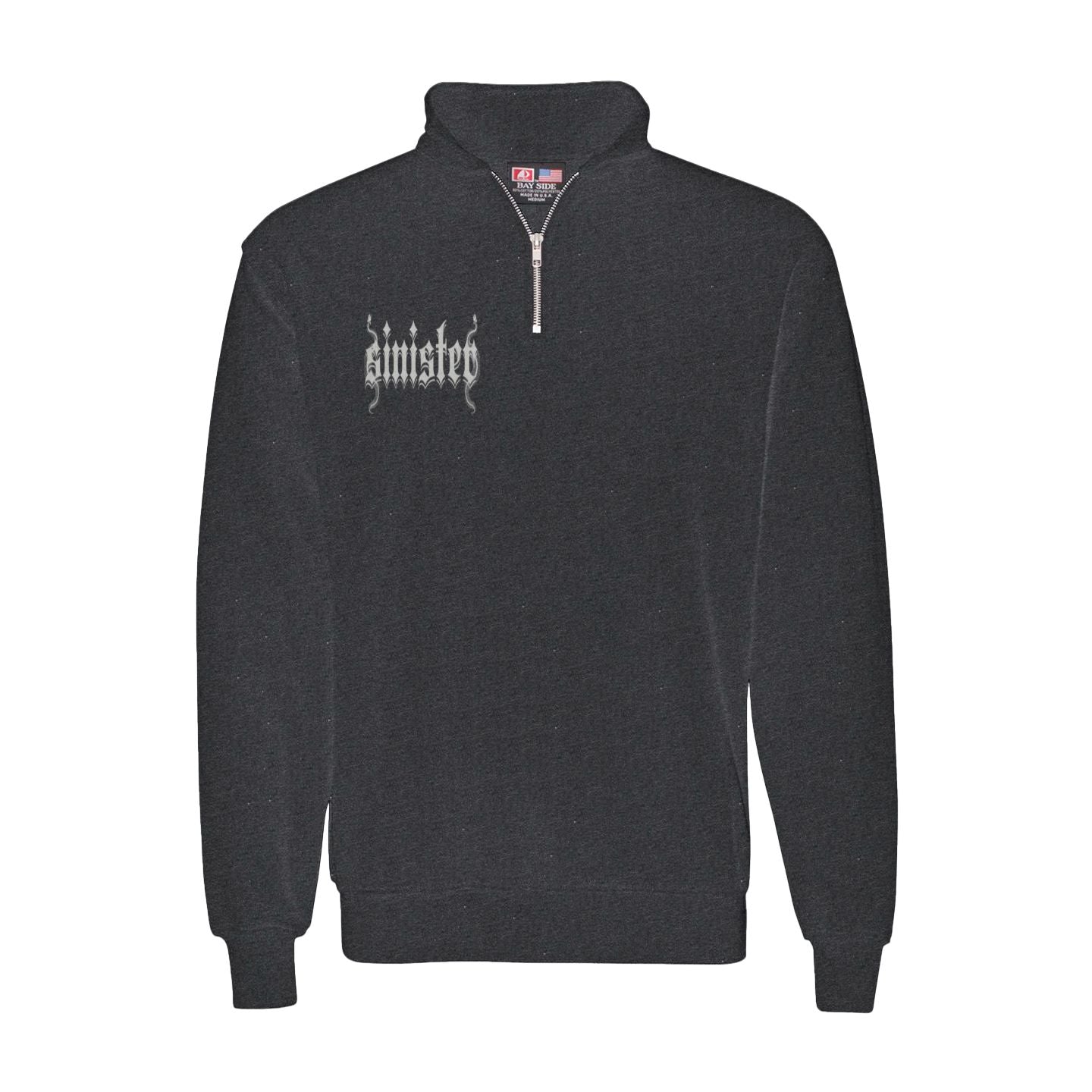 Sinister Mens Clothing - Quarter Zip Pullover Colors V1