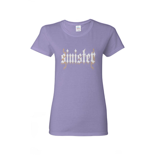 Sinister Womens Clothing - Heavy Cotton T-Shirt Colors V4