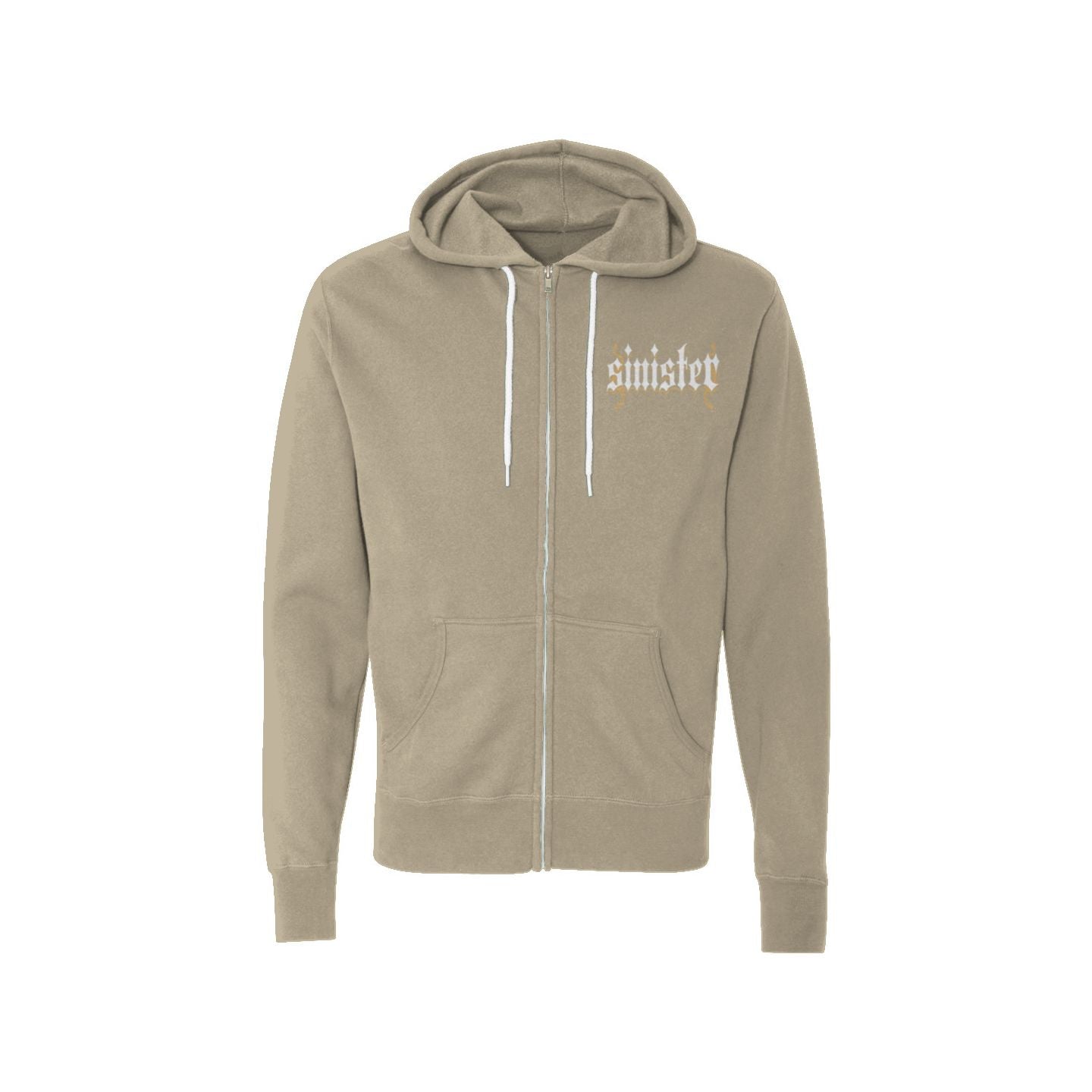 Sinister Unisex Clothing - Lightweight Full-Zip Hoodie Colors V1
