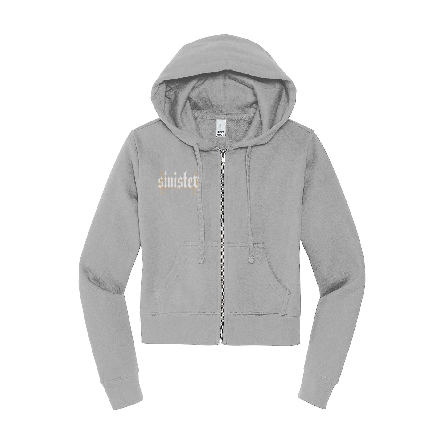 Sinister Womens Clothing - District Zip Hoodie Colors V2
