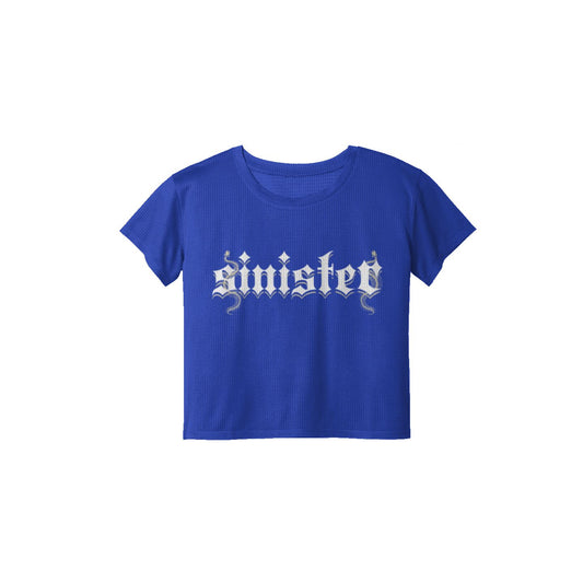 Sinister Womens Clothing - Draft Crop Tee Colors V1